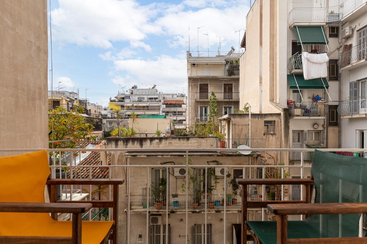 Studio With Sunny Balcony In Exarcheia Αθήνα Εξωτερικό φωτογραφία